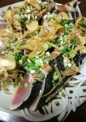 鰹のたたきのたれ-レシピのメイン写真