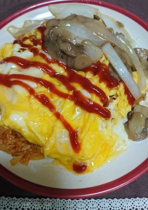 ケチャップライスに味をしっかりつけて-レシピのメイン写真
