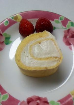 ダブル大豆のロールケーキ-レシピのメイン写真