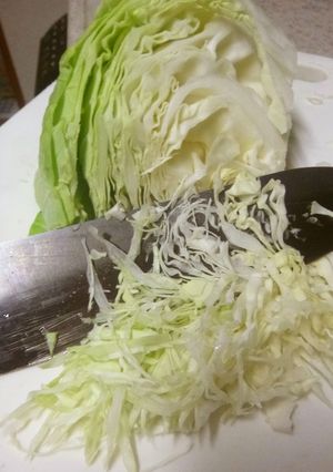 楽にできる？　キャベツの千切り-レシピのメイン写真