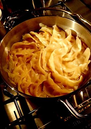 【キャンプ飯】餃子鍋-レシピのメイン写真