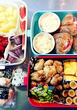 2018運動会のお弁当-覚書--レシピのメイン写真