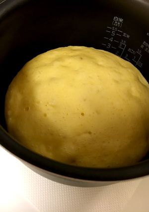 炊飯器で簡単ヨーグルトバナナケーキ-レシピのメイン写真
