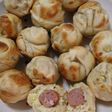 たこ焼き風♡ポテトとチーズウインナー餃子