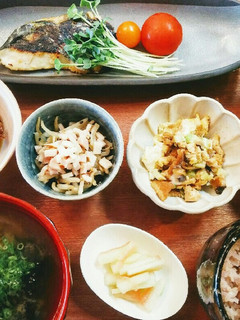 朝ごはん! さわらの西京焼き-レシピのメイン写真