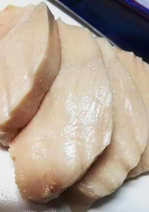 炊飯器で簡単低温調理！ブリブリの鶏むね肉-レシピのメイン写真