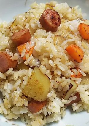 ♪具がごろごろカレーチャーハン♪-レシピのメイン写真