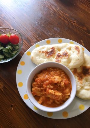 鶏胸肉で！絶品バターチキンカレー-レシピのメイン写真