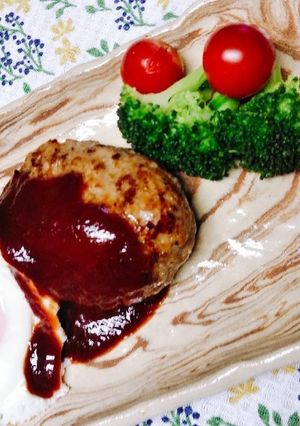 味噌ハンバーグ-レシピのメイン写真