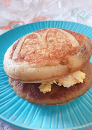 マックグリドルで玉子サンド-レシピのメイン写真