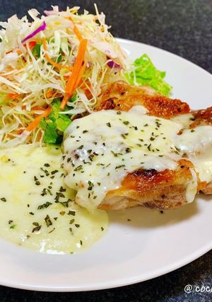 チーズとろとろ♡レモンペパーチキン-レシピのメイン写真
