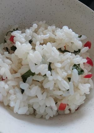 カリカリ梅ご飯-レシピのメイン写真