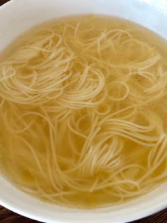 超簡単!そうめんで具なし酸辣湯麺風-レシピのメイン写真