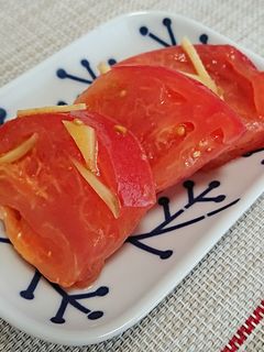 スライストマト-レシピのメイン写真