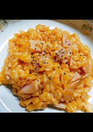 簡単ケチャップチーズリゾット-レシピのメイン写真