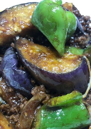 茄子とピーマンで手作り麻婆茄子-レシピのメイン写真