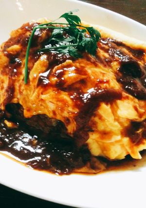 (お店の味)デミグラス風オムライス-レシピのメイン写真