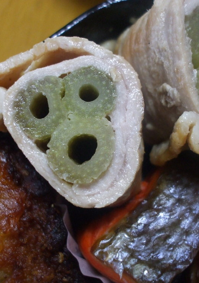 ふきの肉巻きでお弁当のおかず-レシピのメイン写真