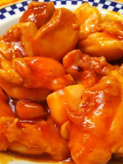簡単美味・鶏肉のバーベキューソース炒め-レシピのメイン写真