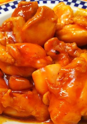 簡単美味・鶏肉のバーベキューソース炒め-レシピのメイン写真