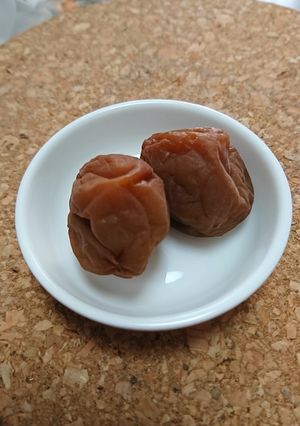 完熟梅シロップの梅で梅干し(覚書)-レシピのメイン写真
