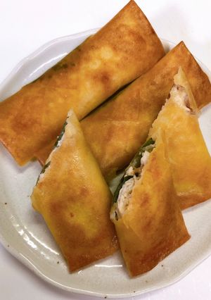 ササミと大葉の梅春巻き-レシピのメイン写真