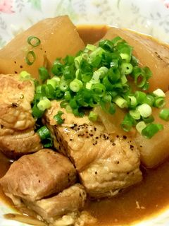 豚バラブロックと大根のカレー煮-レシピのメイン写真