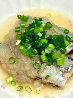 サンマのみぞれ煮-レシピのメイン写真