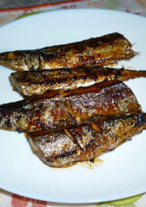 今年初めての秋刀魚～汐秋刀魚の塩焼きで-レシピのメイン写真