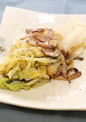 白菜とベーコンの温サラダ-レシピのメイン写真