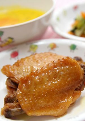 手羽中の煮物-レシピのメイン写真