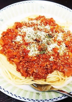 優しい甘さのミートソース-レシピのメイン写真