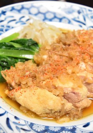 おからパウダーでチキン母さん煮風-レシピのメイン写真