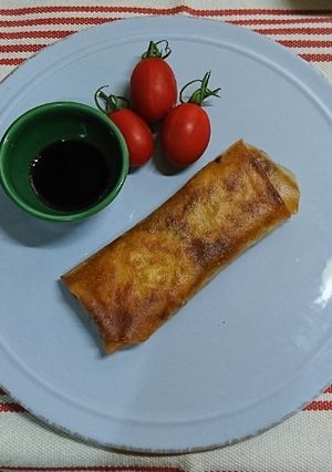 ひき肉とインカのめざめの包み焼き-レシピのメイン写真