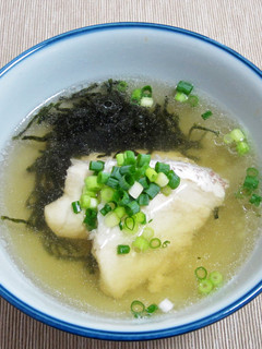 鯛のあらでスープストックとあら汁-レシピのメイン写真