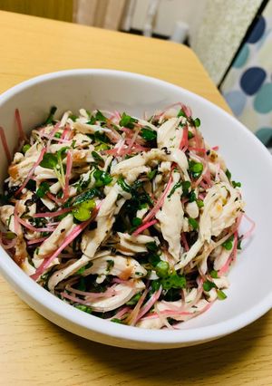 胸肉とカイワレのさっぱり和え-レシピのメイン写真