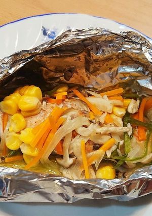 鮭のホイル焼き-レシピのメイン写真