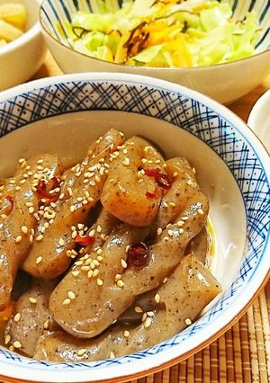 甘辛ピリッ♪コンニャク煮♪-レシピのメイン写真