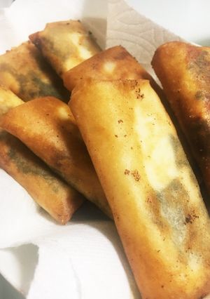 ヘルシー！豆腐と海苔とチーズの春巻き-レシピのメイン写真