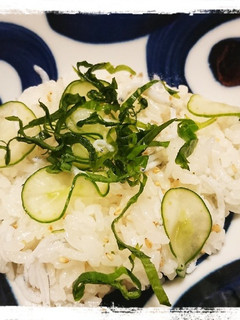 さっぱり☆しらすご飯-レシピのメイン写真