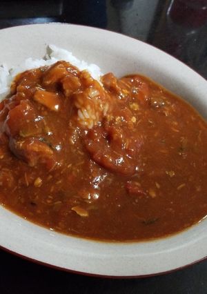 簡単すぎるトマトカレー-レシピのメイン写真