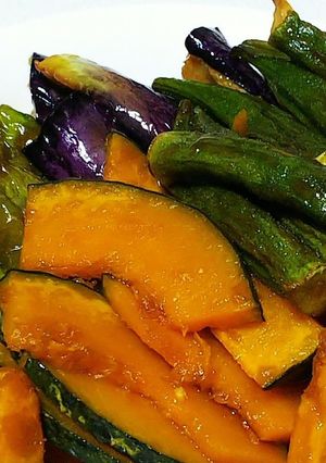 旬の夏野菜の揚げ浸し-レシピのメイン写真