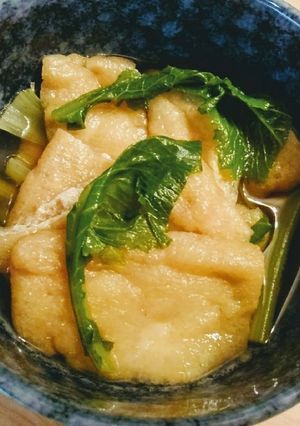 【凪めしレシピ】カブの葉の沁みわたる煮物-レシピのメイン写真