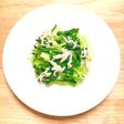 小松菜としらすの炒め物