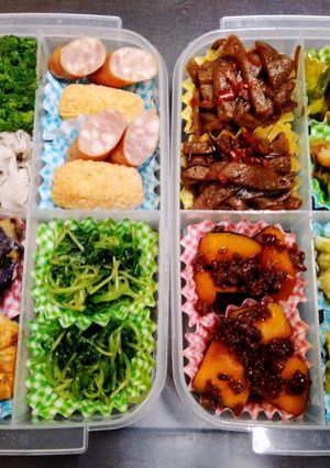 冷凍で作り置きお弁当副菜 9月一週目-レシピのメイン写真