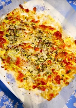 糖質オフ！粉不要☆チキン生地ピザ-レシピのメイン写真