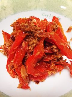赤パプリカの佃煮-レシピのメイン写真