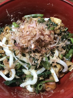 空芯菜の焼うどん-レシピのメイン写真