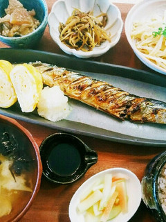 朝ごはん!秋刀魚の塩焼き-レシピのメイン写真