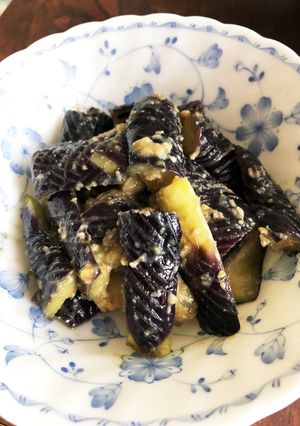 レンジでなすの味噌炒め-レシピのメイン写真